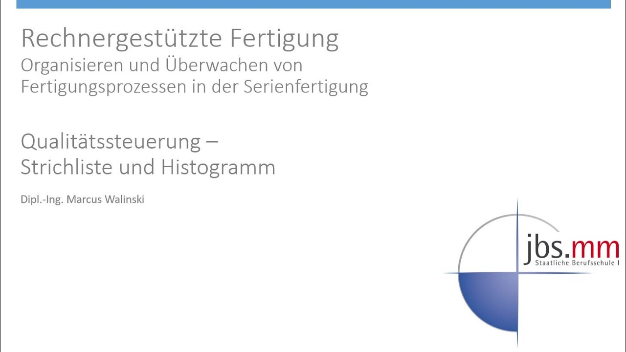 Strichliste und Histogramm