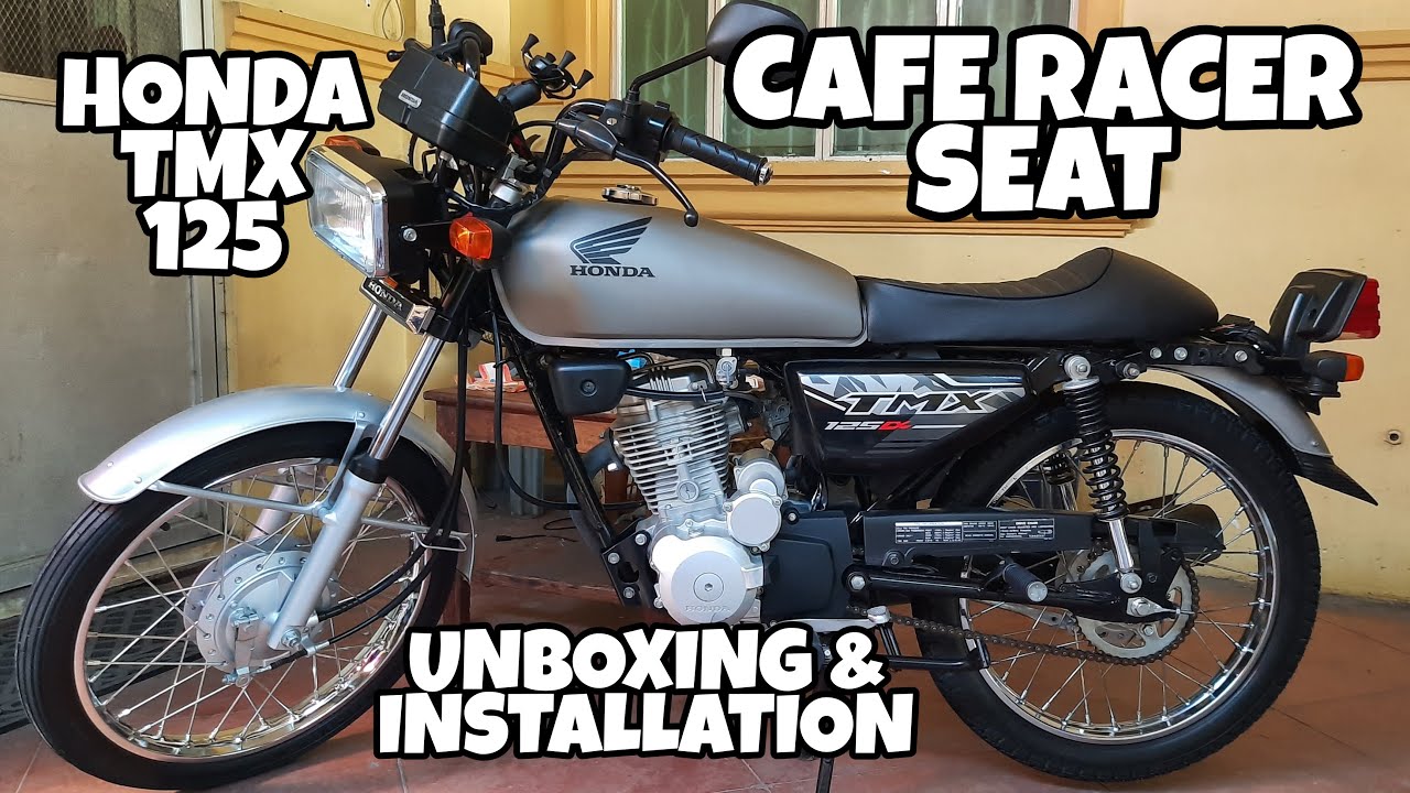 Honda TMX 125 | Cafe Racer Seat Unboxing and Installation
