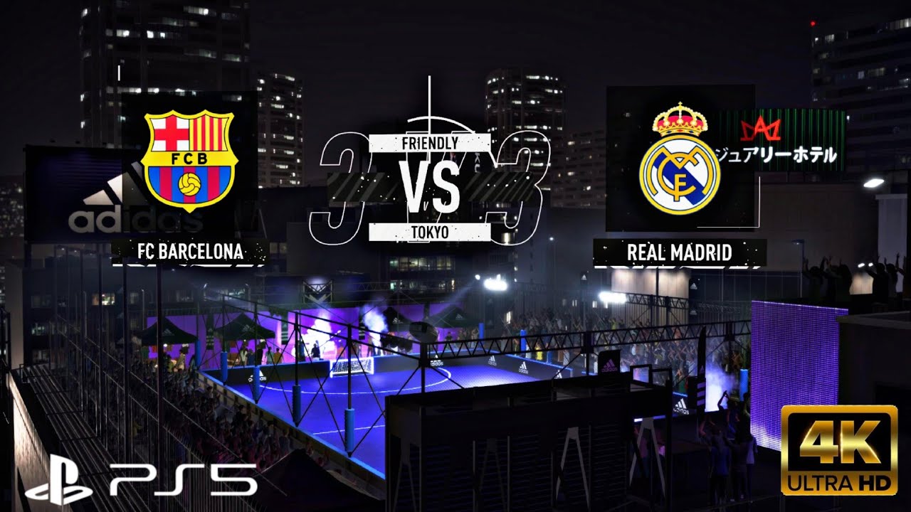 FC BARCELONA VS REAL MADRID | Fifa | ps5 gameplay | 4K 60FPS #fifa #gameplay