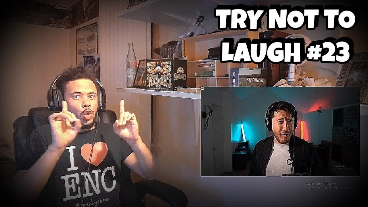 TRY NOT TO LAUGH #23 REACTION | MARKIPLIER