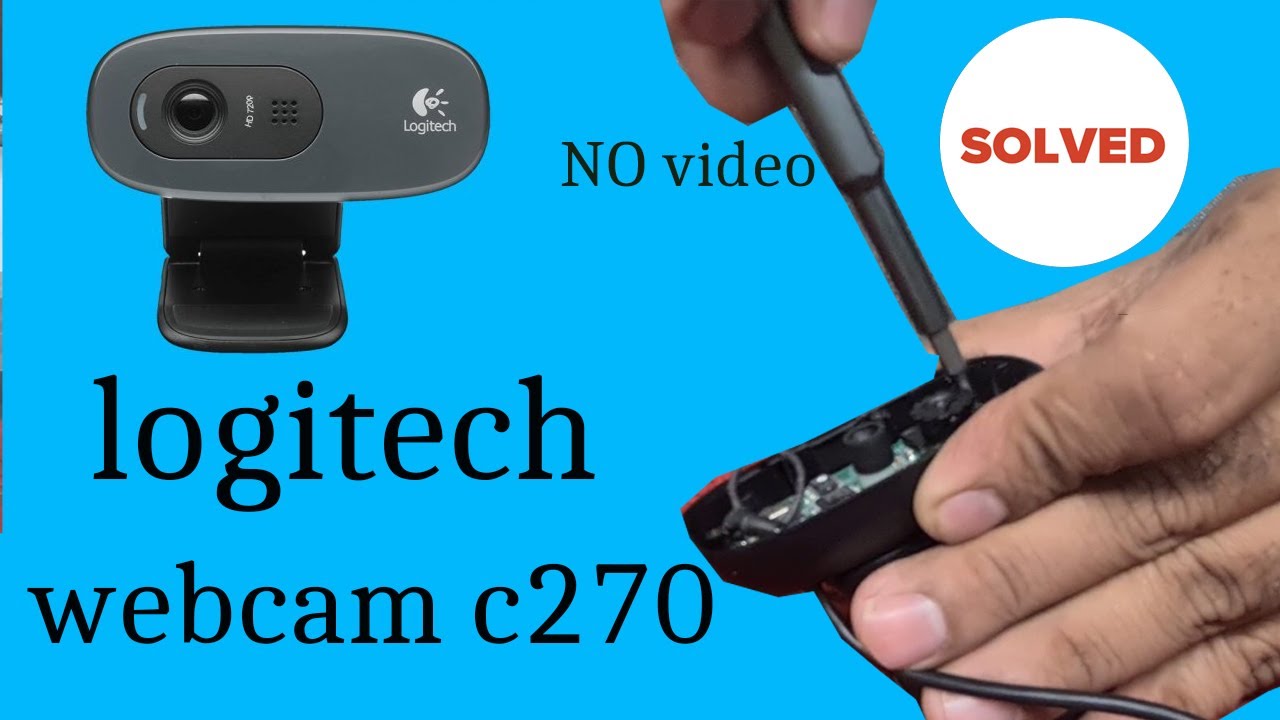 Logitech c270 webcam not working |solved