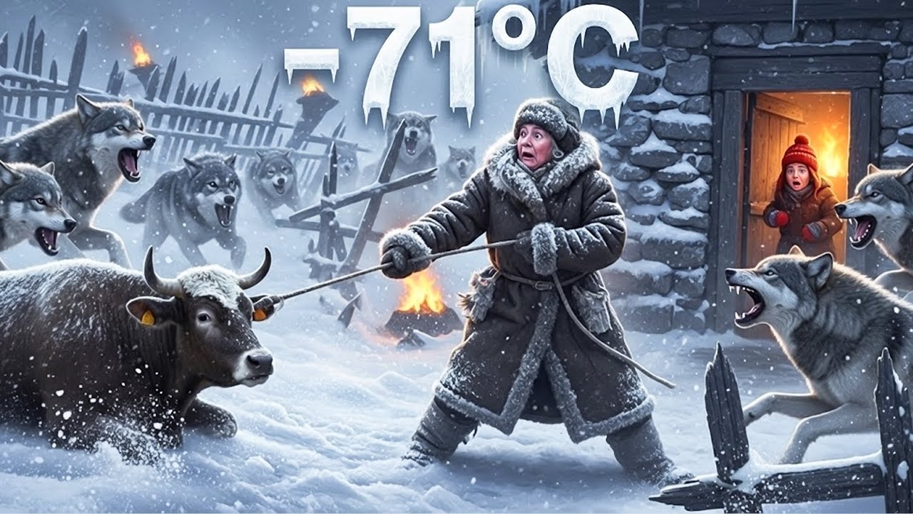 Saving the Herd: 91-Year-Old & Grandchild Brave a -71°C Storm | Yakutia Survival