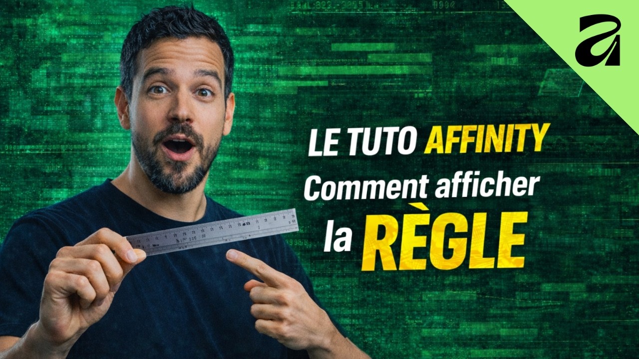 TUTO AFFINITY – Comment afficher la règle (débutants)