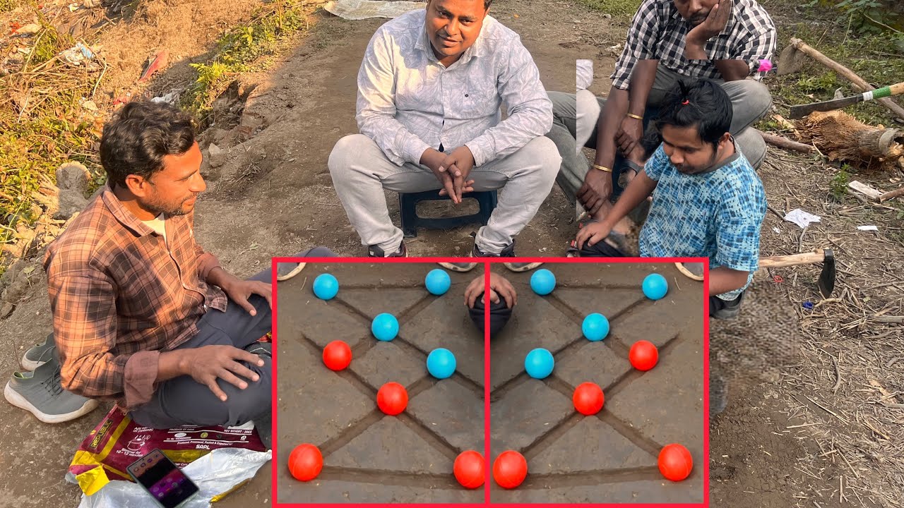 Choto bhaijaan 8 ball village fun game 🔴X🔵   #funnybhaijan #viralvideo #trending #shorts