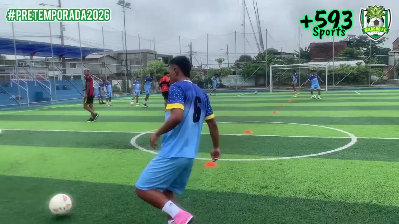 Milagro F.C. día 2 de pretemporada ⚽️🤍💚#futbol #milagro #rumboaprimera #593sports #deportes #ascenso