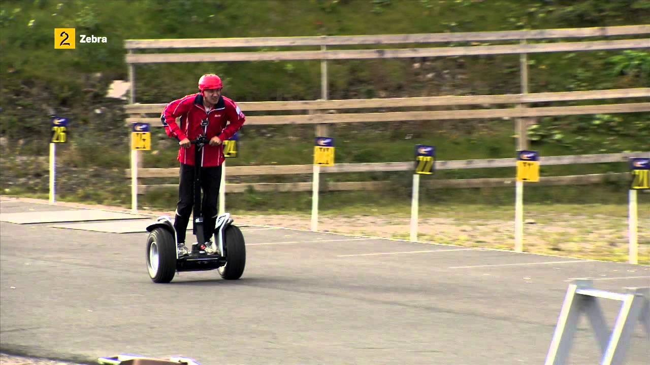 Golden Goal - skiskyting med Segway