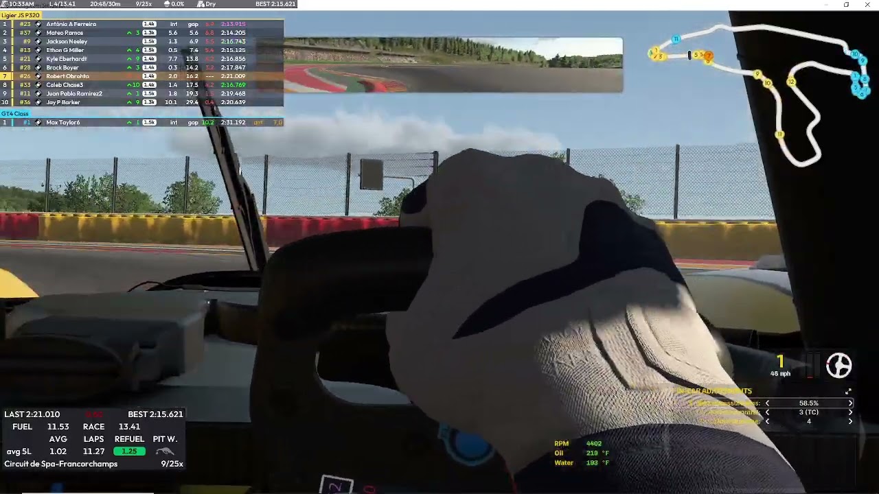 iRacing IMSA Sportscar 26S1R1 - Spa - Beat up but alive!