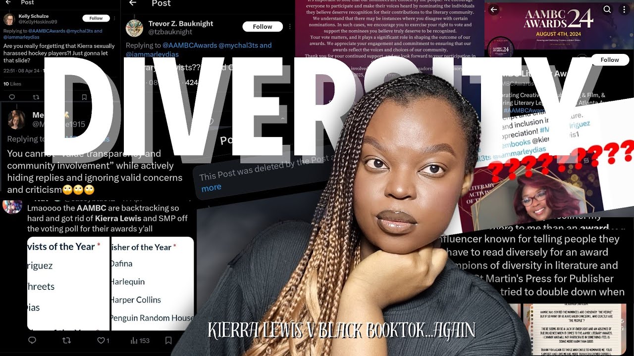 Kierra Lewis is problematic: AAMBC award controversy; black booktok's outrage, AAMBC response