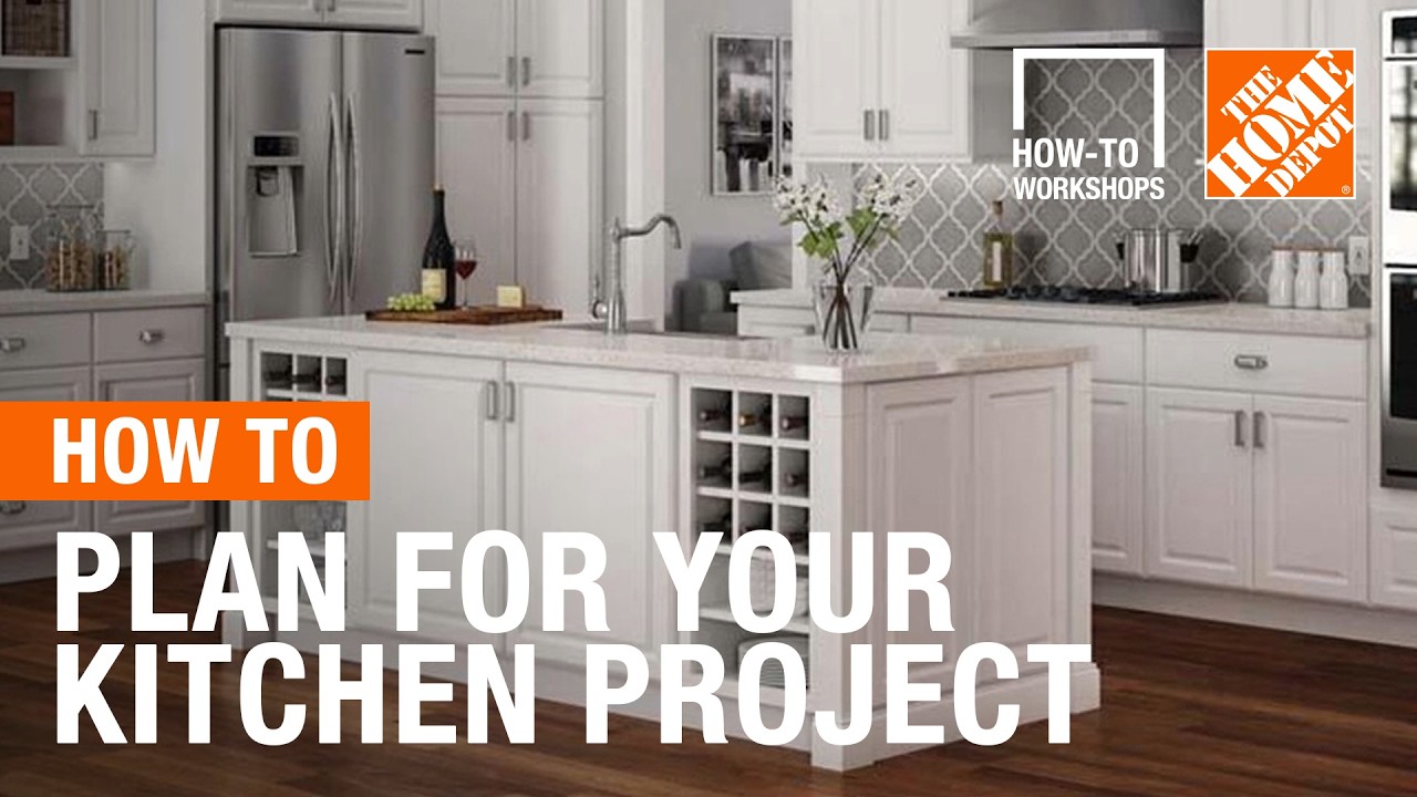 Мастер-классы по планированию кухонного проекта | The Home Depot