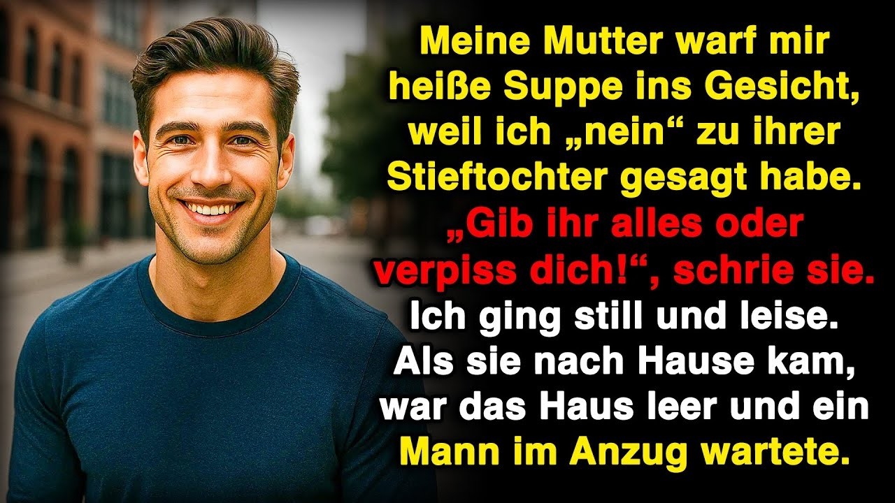 Ich verweigerte meiner Halbschwester Auto und Karte. Meine Mutter warf mir Suppe – alles war weg!