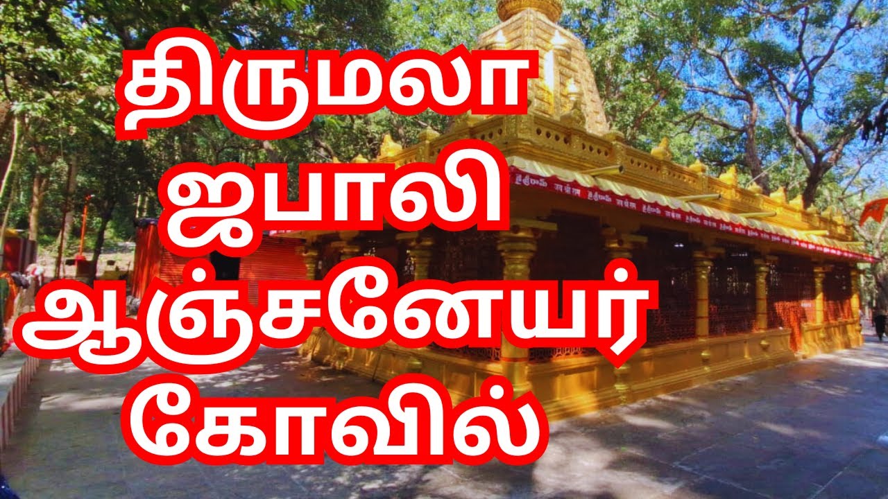 TIRUPATI TIRUMALA JAPALI HANUMAN TEMPLE LATEST VIDEO 