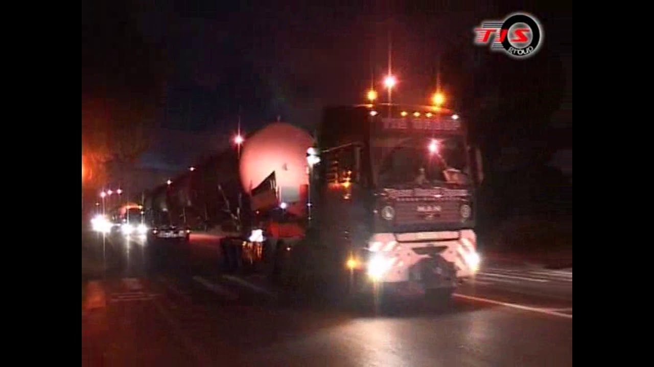 Транспортировка автоклавов компанией ТИС Групп / Transportation of autoclaves