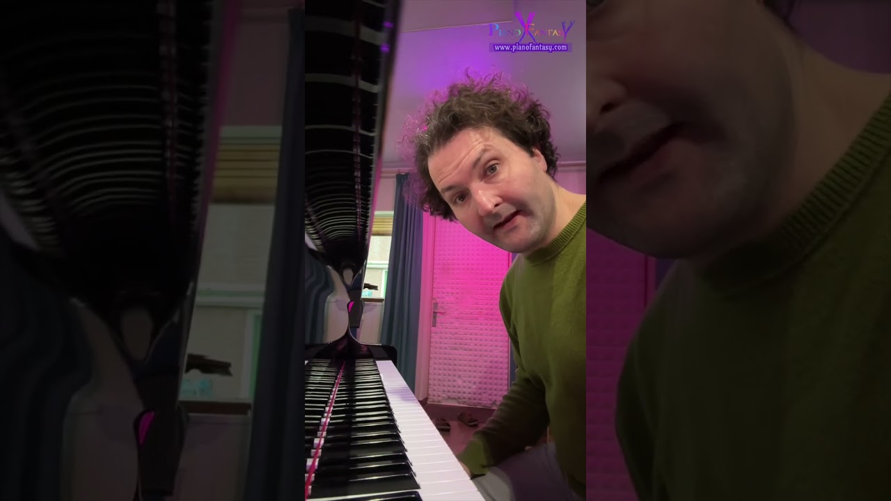 Brahms Exercise No 8a for BROKEN 7th CHORDS