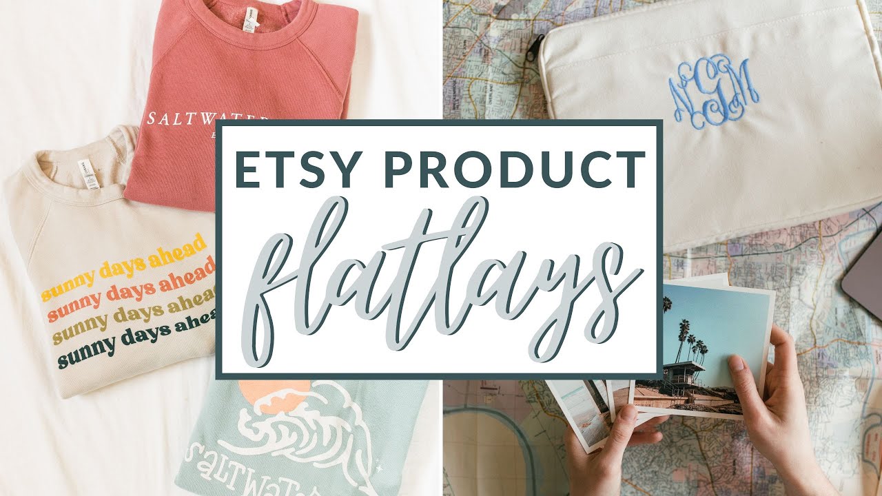 How to Style a Flat Lay for Your Etsy Products