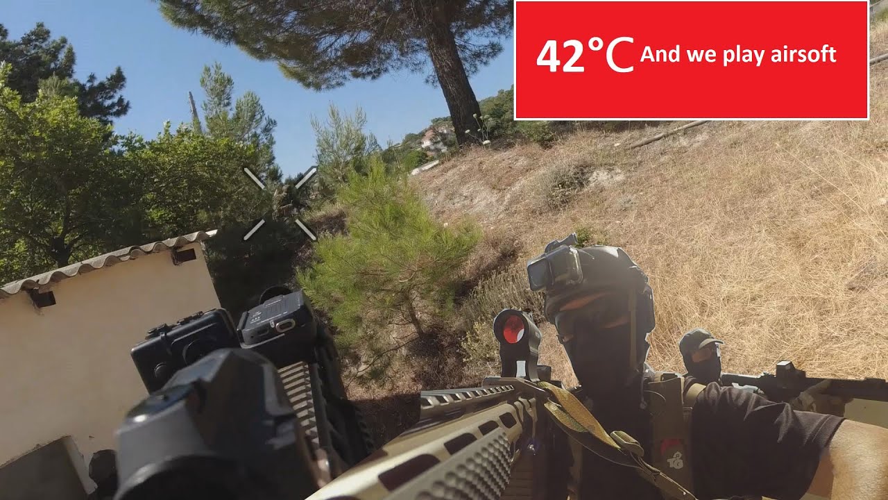 42 Degree Celsius and we play airsoft!