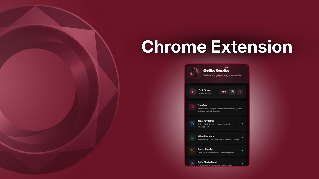 Ozillo Studio - Chrome Extension