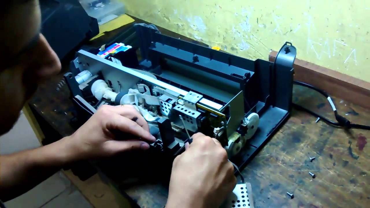 Como Desmontar Impressora Epson TX105