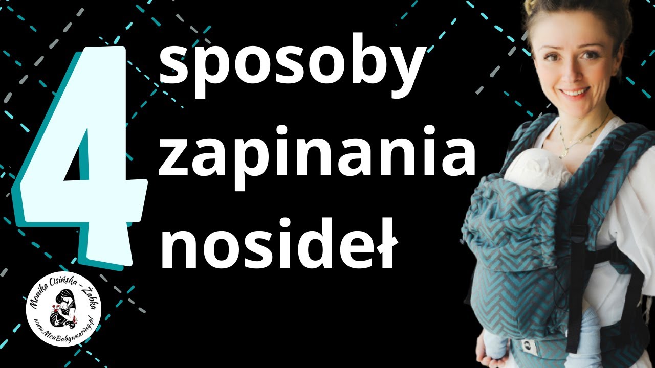 Sposoby na zapinanie nosidła ergonomicznego - Little Frog Prime, Kavka Multi-Age