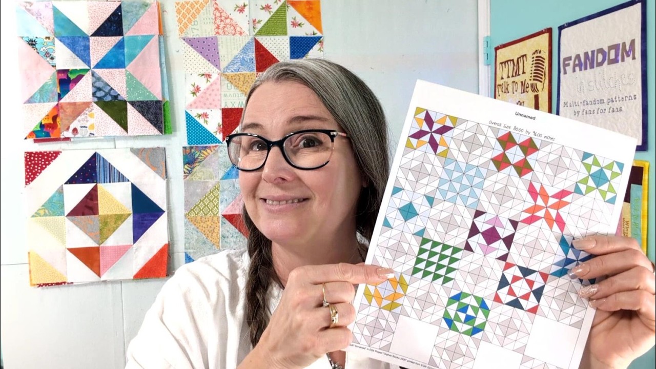 I (mostly!) have a plan! (TTMT #870 Quilting & Sewing Show and Tell)
