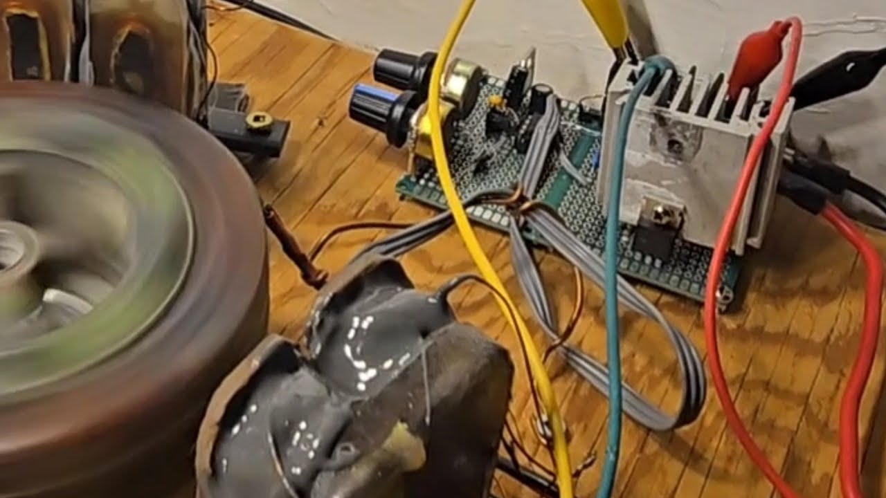 Changed the frequency of the driver circuit,  Does this Pulse Motor still produce Free energy ?