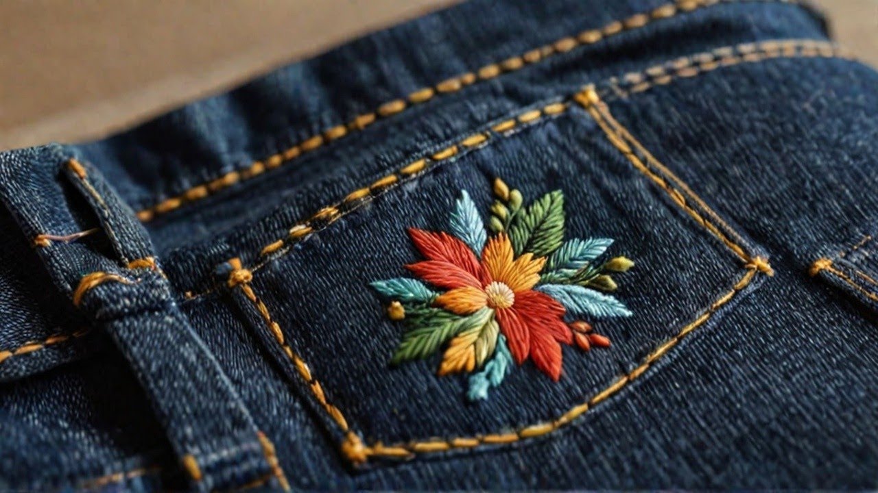 What Makes EMBROIDERY On Jeans Pockets So Beautiful?