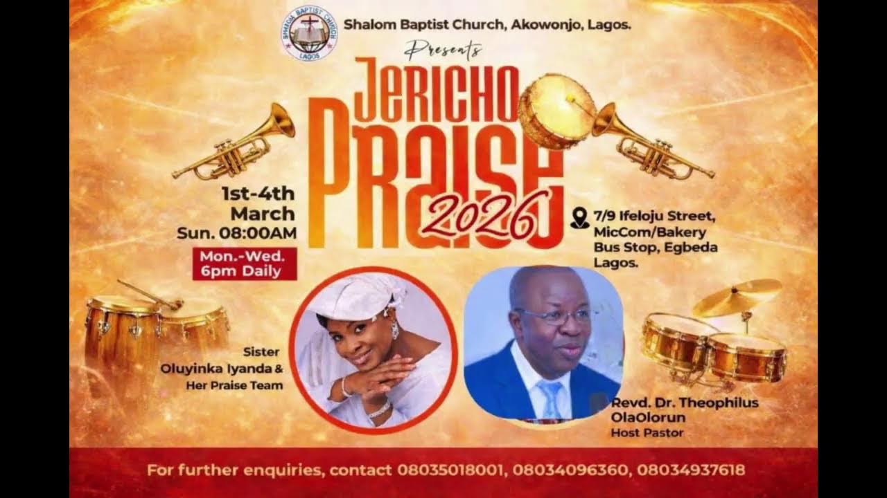 DAY 5 OF JERICHO PRAISE 5TH  MARCH, 2026