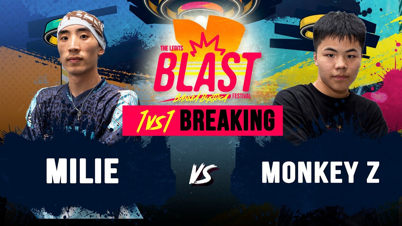 Milie vs B-Boy Monkey Z I Top 16 1vs1 Breaking I The Legits Blast 2023