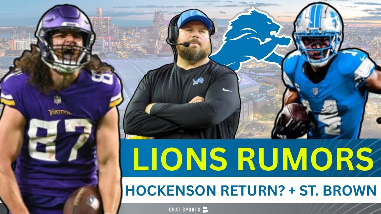 Today’s Lions Rumors: T.J. Hockenson Return? Amon-Ra St. Brown To NBA All-Star Team