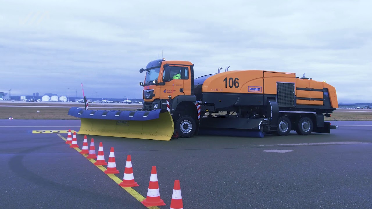 Schmidt CJS-DI | Compact Jet Sweeper with De-Icer for Airports