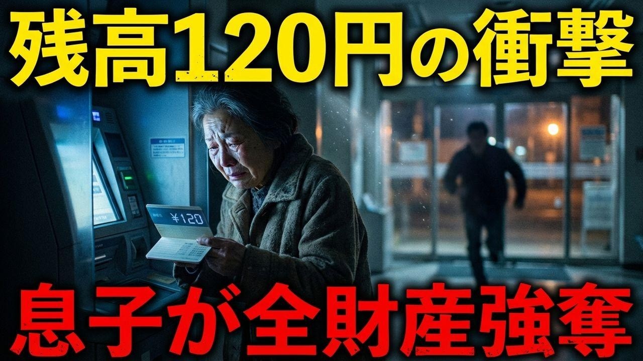 貯金2200万が2年で消滅？手取り17万の衝撃と息子に裏切られた67歳夫婦の末路