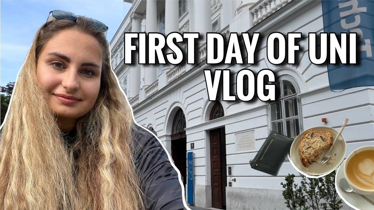 TU Wien: first day of university vlog // День из жизни студента в Вене