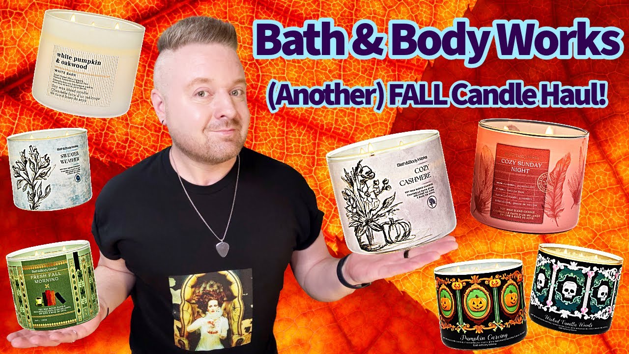 Bath & Body Works Haul - More FALL Candles!