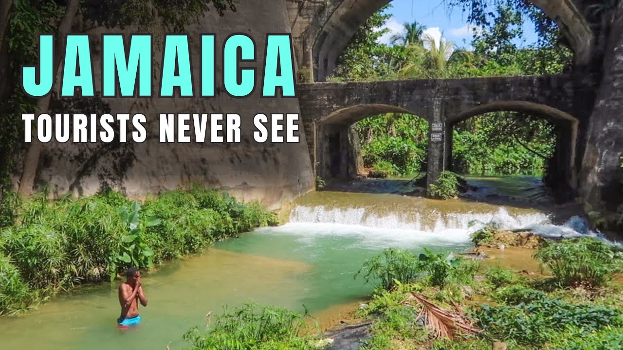 LOCALS ONLY. Waterfalls in JAMAICA that tourists never get to see. Streamz Palmz and St.Toolies.