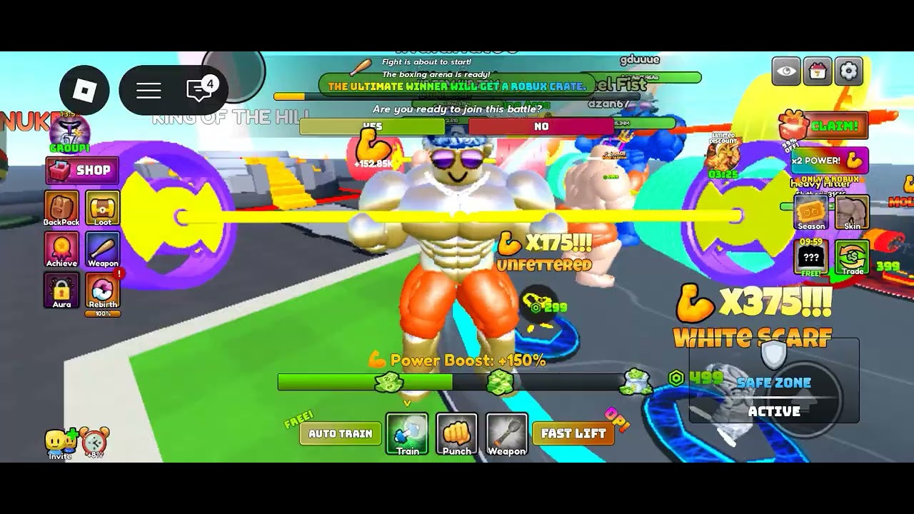 I make my body golden in prison pump