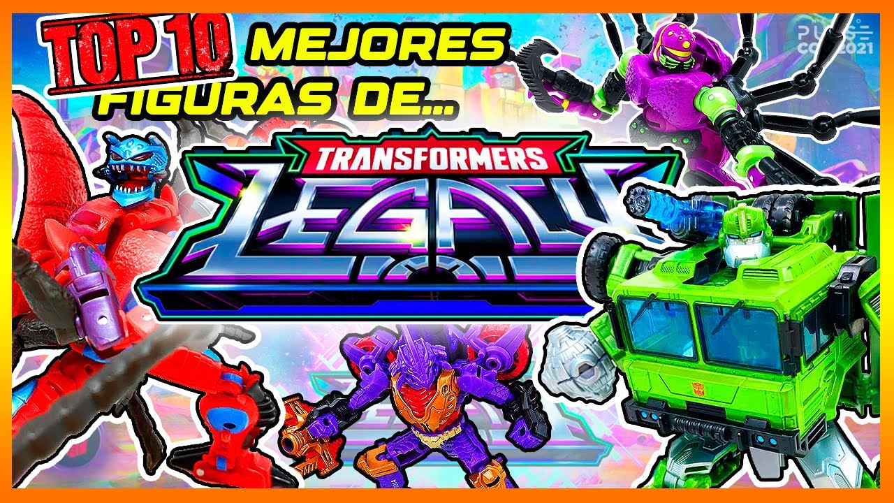 Top 10 Mejores figuras de Transformers Legacy (Año 1)