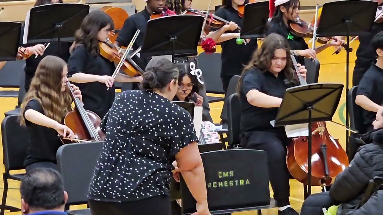 Jasmine's Winter Orchestra concert 2024 (8th grade)