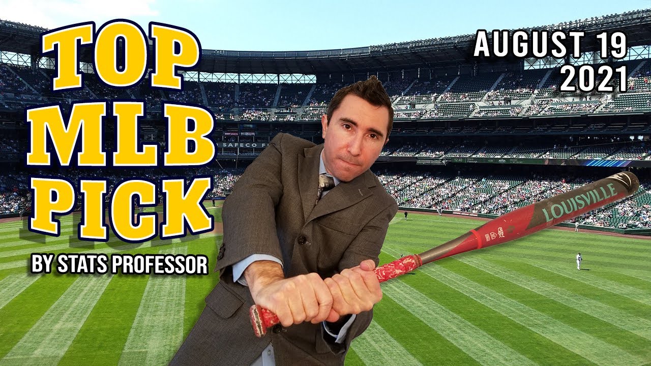 STATS PROFESSOR PICKING A HUGE MLB UNDERDOG TODAY AUGUST 19!!!