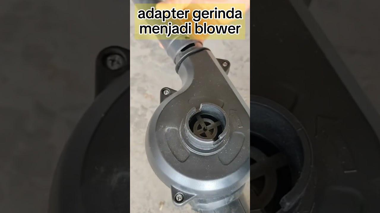 adapter gerinda menjadi blower #diy #caraperbaiki #tutorial #caraservis #tips #cara #elektronik