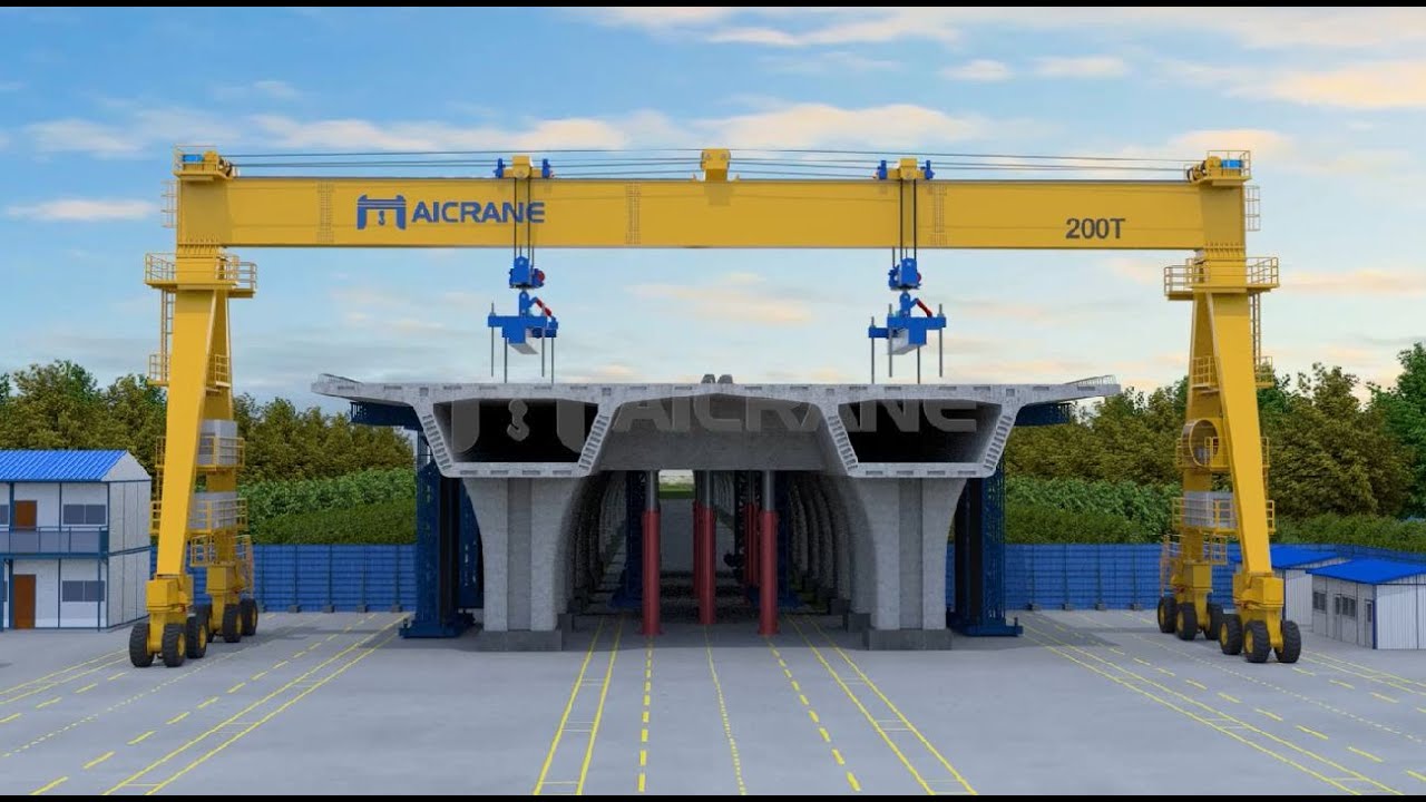 Aicrane DTL200ton straddle carrier