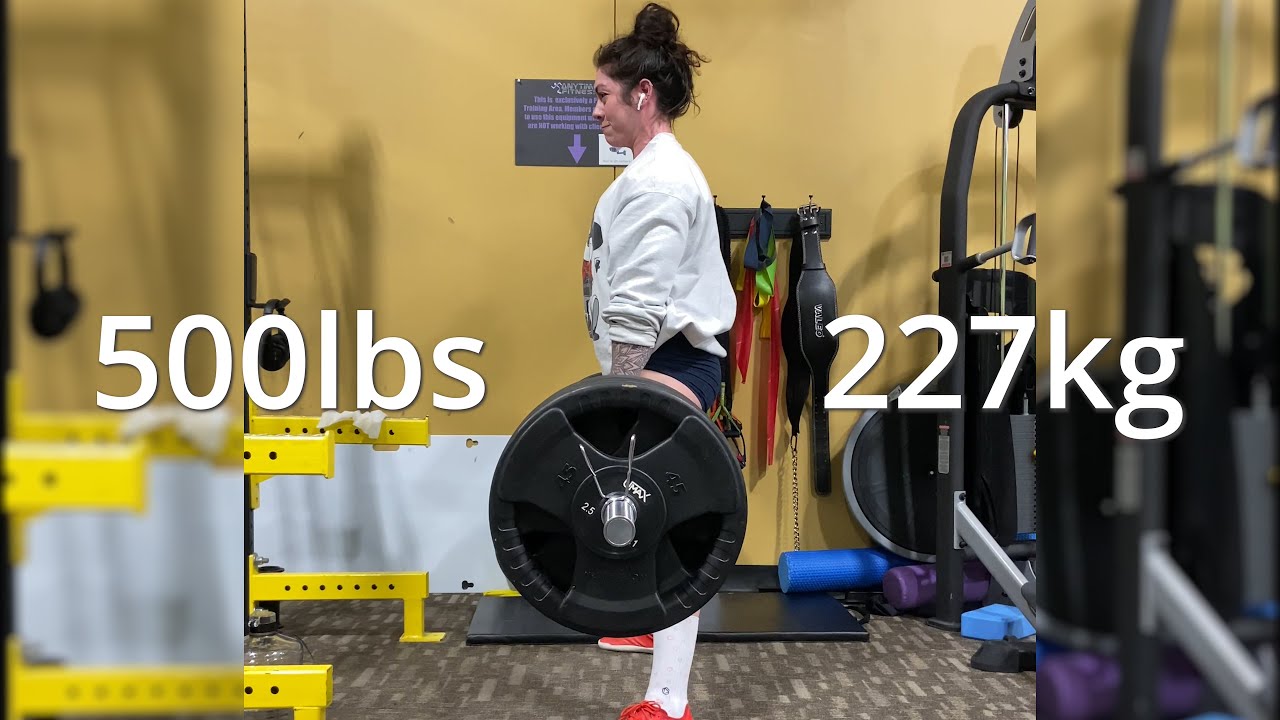 500lb deadlift & burgers (& donuts)