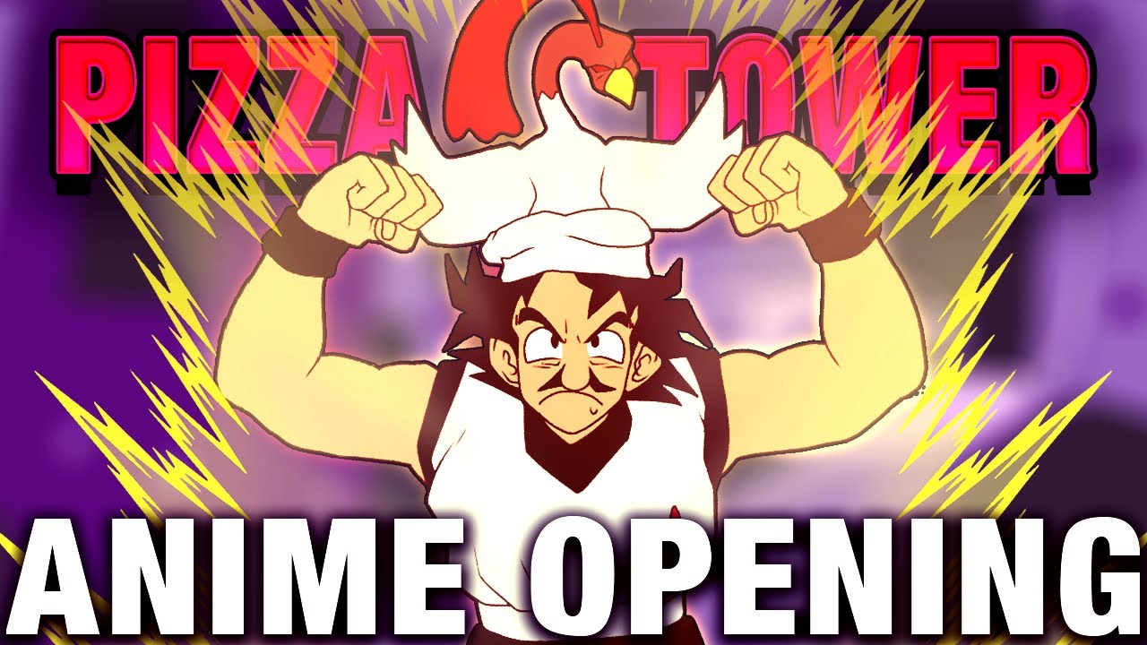 (Full) I remixed Pizza Time into a CURSED anime opening Pizza Tower Cover ft. 