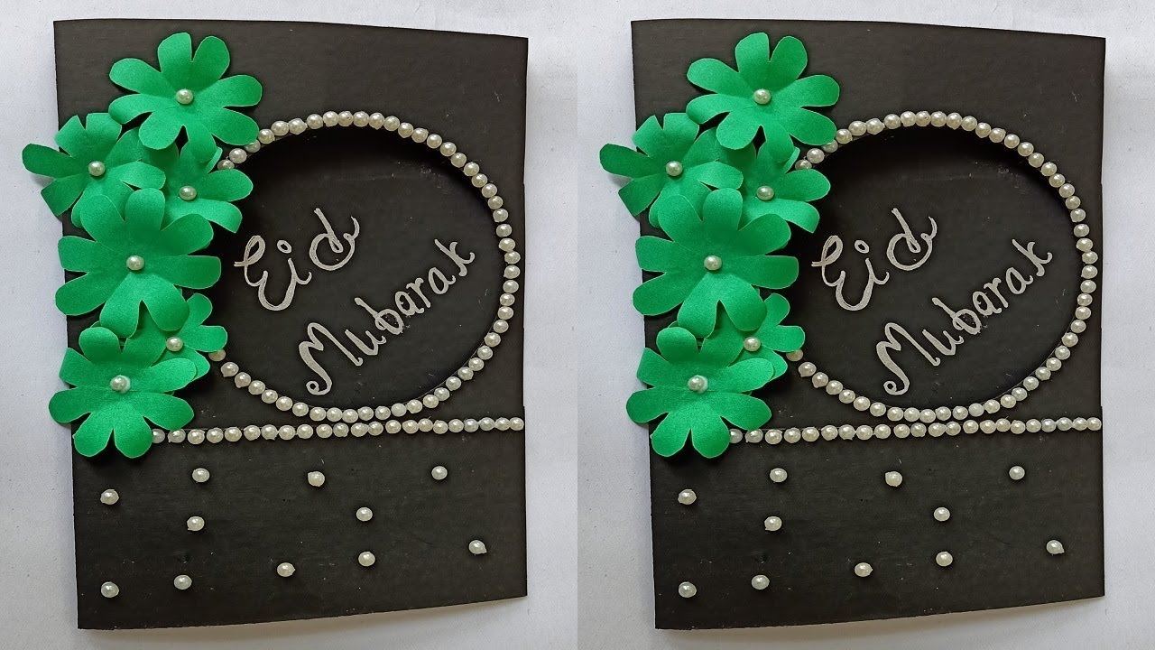 Beautiful Handmade Eid Mubarak Card idea [2020] | خوبصورت ہاتھ سے تیار عید مبارک کارڈ خیال