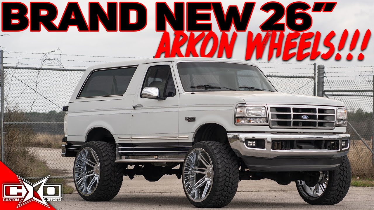1993 Ford Bronco With BRAND NEW 26's!!!