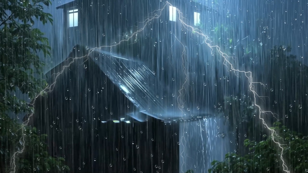 Natural Storm Rain Sounds | Quiet Mind & Better Rest