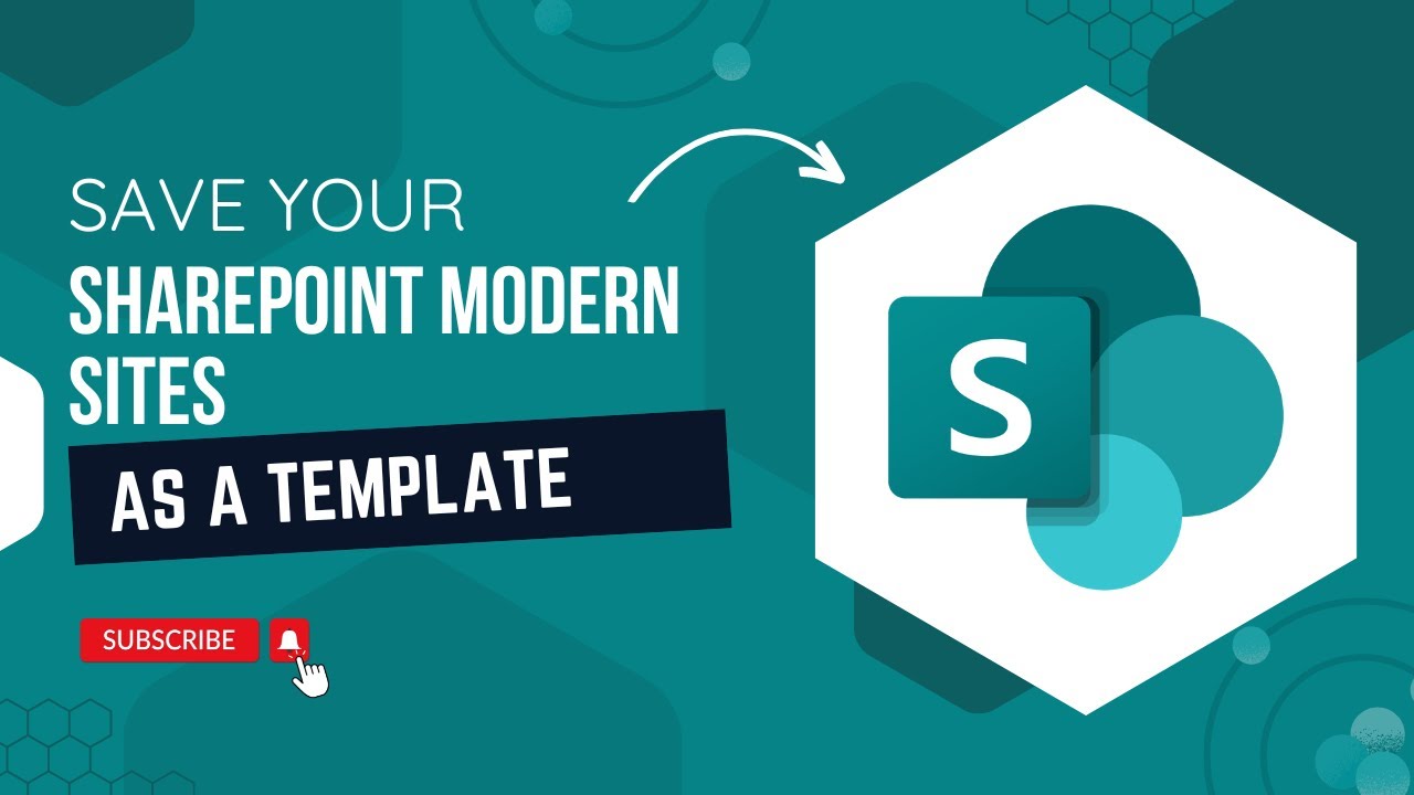 Save SharePoint Modern site as template
