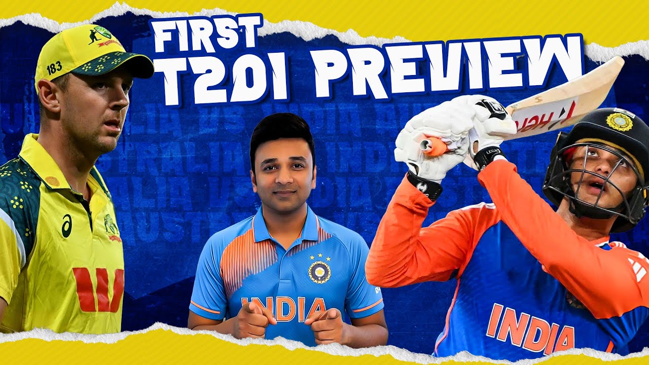 AUS vs IND 1st T20I Preview | Strengths & Weaknesses || Suman Tirumalasetti || Sumans Dugout
