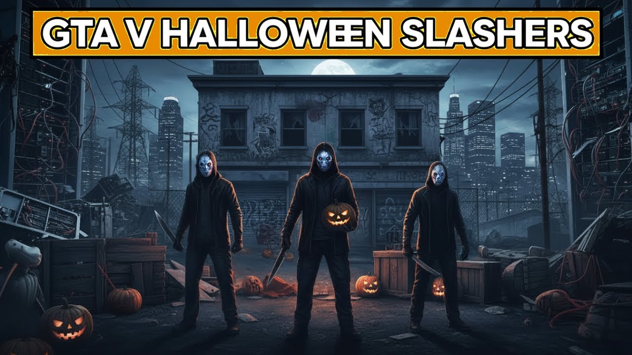 Meet The Halloween Slashers! 🤡🎃 Slashers Spawn Locations Map | GTA 5 Online