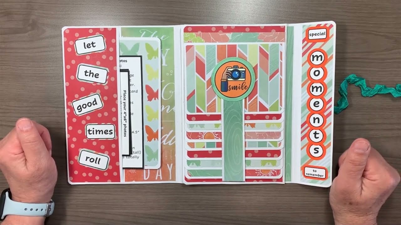 Project Share - 3-Page Wonder Folio Inspired by Maymay - Come and See!