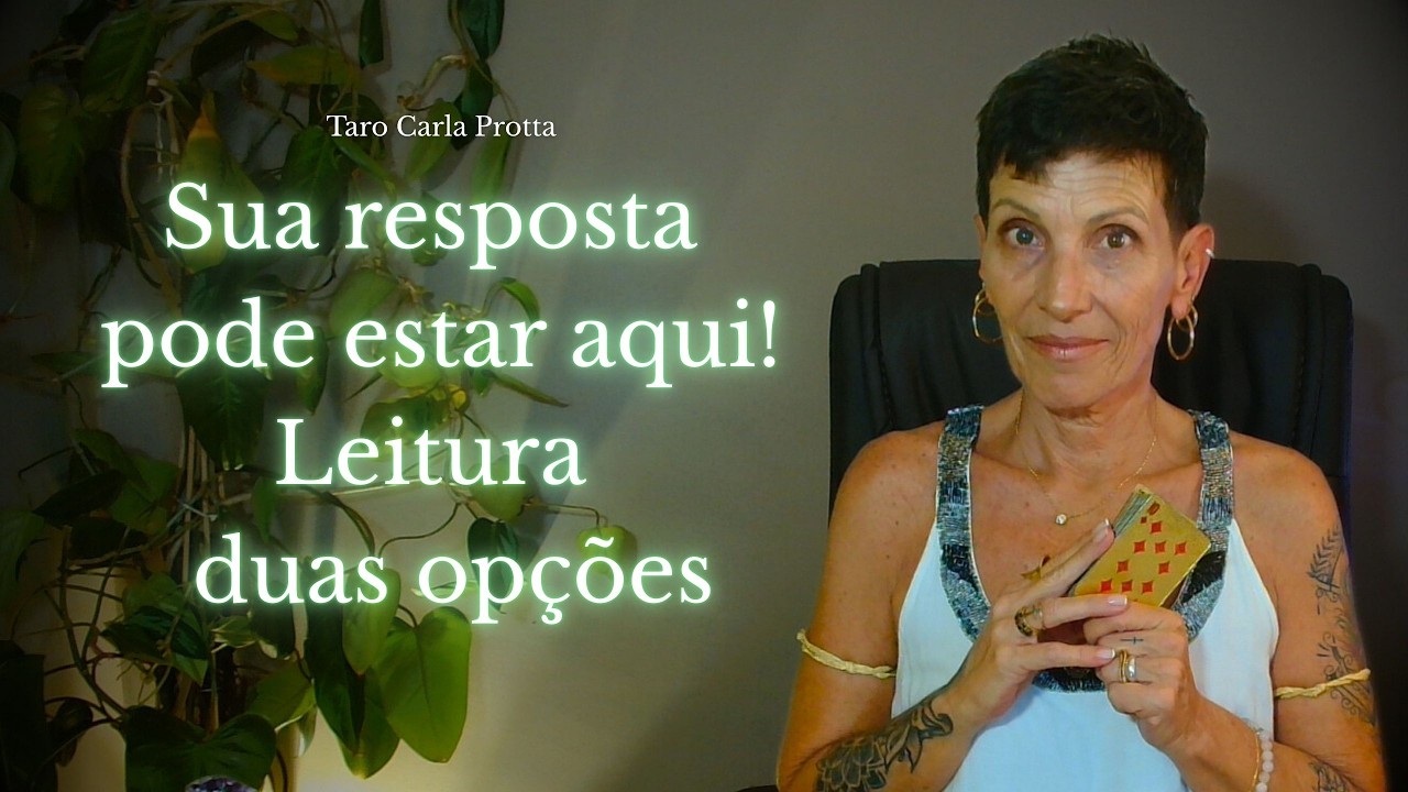 Sua resposta pode estar aqui! 🪬 Leitura duas opções 📍Minutagem na descrição e nos comentários