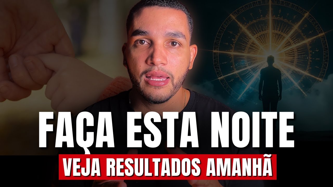 Faça isso antes de dormir HOJE À NOITE e veja o que acontece AMANHÃ | Técnica de Neville Goddard